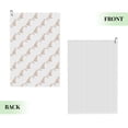 thumbnail image 2 of Kdxio Leopard Print Pattern Golf Towel (24" X 16") with Carabiner Clip - The Convenient Golf Cleaning Towel, 2 of 8