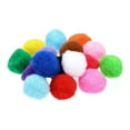 thumbnail image 1 of Uxcell 16 Pcs Pompons de 2 Pouces pour Bricolage, Multicolore, 1 of 6