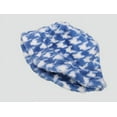 thumbnail image 6 of CoCopeanut Topi Ember Bulu Buatan Mode 2021 Topi Nelayan Tebal Hangat Musim Gugur Musim Dingin Wanita Topi Baskom Mewah Panama Hadiah Topi Wanita, 6 of 6