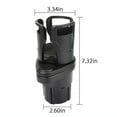 thumbnail image 3 of MesaSe Car Cup Holder Expander Adapter  TSV 2 in 1 Multifunctional Dual Cup Mount Extender Organizer for Vehicles  360°Rotating Adjustable Base  for 20 oz 3.0”-5.9” Coffee Drinks Bottles, 3 of 7