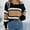 Khaki, variant on Sentmoon Long Sleeve Blouses for Women Round Neck Color Block Workout Tops Oversized Stretchy and Flexible Loose Business Casual Outfits for Women Stylish Fall and Winter for Business Casual