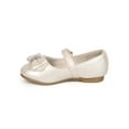 thumbnail image 4 of New Girl Little Angel Lola-842D Leatherette Rhinestone Bow Mary Jane Flat Size, 4 of 5