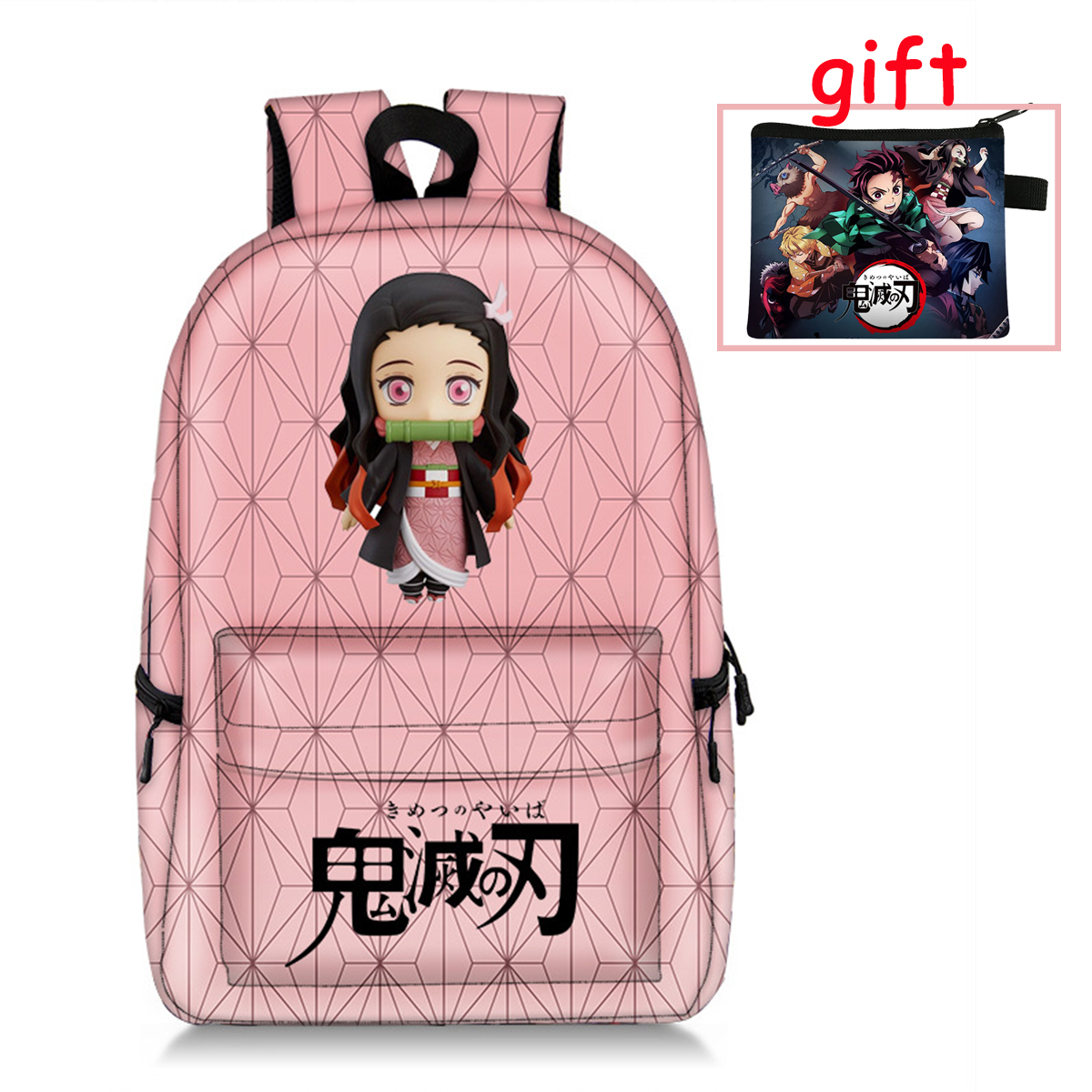 Demon Slayer Kimetsu No Yaiba Pin Collector Mini Backpack Clothing, Shoes Jewelry