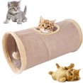 thumbnail image 1 of Chat Tunnel Tube Pliable Pliable Doux Chaton Jouer Tube Animal Jouet Interactif, 1 of 10