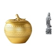 thumbnail image 1 of Escultura de frutas,Figura decorativa de fruta para decoración del hogar,Estatua de Guan Yin,Estatua de Guan Yin para decoración del hogar.,Escultura de Kuanyin,figurita,decoración, 1 of 8
