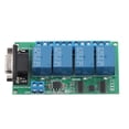 thumbnail image 2 of 12V 4 Channel DB9 RS232 Relay Board Remote Control UART Serial Port Switch, Suitable For Car Motor, 2 of 8