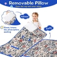 thumbnail image 3 of Pioneer Flower Floral Print Pattern Toddler Nap Mats for Kids Preschool,Sleeping Mat Bag or Kids,Toddler Sleeping Bag,Toddler Nap Mat or Daycare, 3 of 6