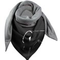 thumbnail image 1 of Bufanda estampada de moda, chal cálido simple y grueso Manténgase abrigado en las estaciones de otoño e invierno, 1 of 5