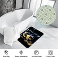 thumbnail image 3 of Collie Non-Slip Polyester Bath Rug, Machine Washable Area Rugs for Bathroom and Chair Rug, 3 of 6