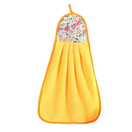 

ENTASSER Kids Towels Hand Kitchen for Kitchen Bathroomyellow