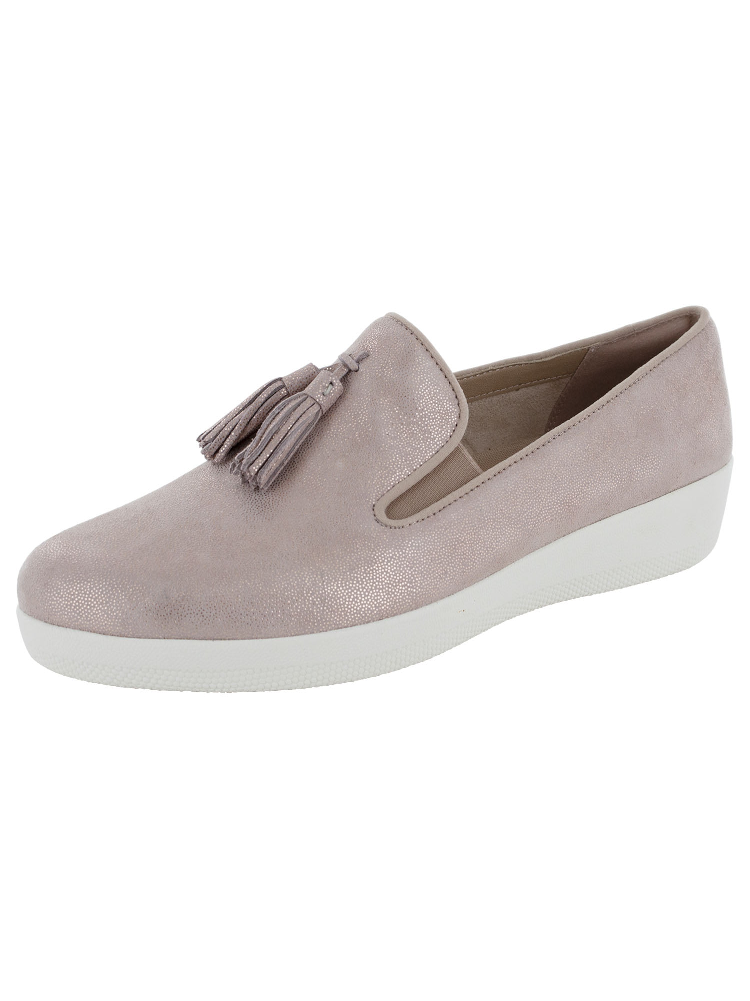 FitFlop - Fitflop Womens Tassel Superskate Shimmery Loafer Shoes ...
