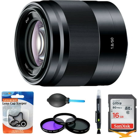 Sony SEL50F18/B - 50mm f/1.8 Mid-Range Prime E-Mount Lens Essentials