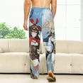 thumbnail image 3 of Genshin Impact Pajamas Pants 3D Printing Wide Leg PJ Pant Loungewear Casual Comfy Sleepwear Lounge Pants for Men Women3XL, 3 of 9