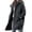 Dark Gray plus size winter coat a1, variant on thefmos Women Plus Size Fall Winter Hooded Button Down Loose Coat Casual Basic Solid Fashion Outwear, Navy L