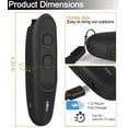 thumbnail image 5 of Dog Barking Deterrent Devices Rechargeable Ultrasonic Dog Bark Deterrent 3 Frequency No Bark Control Devices 16.4 ft Range with Dog Whistles, 5 of 7