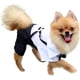 thumbnail image 1 of Perro gato guapo caballero falso traje de dos piezas camisa foto boda blanco talla L, 1 of 5
