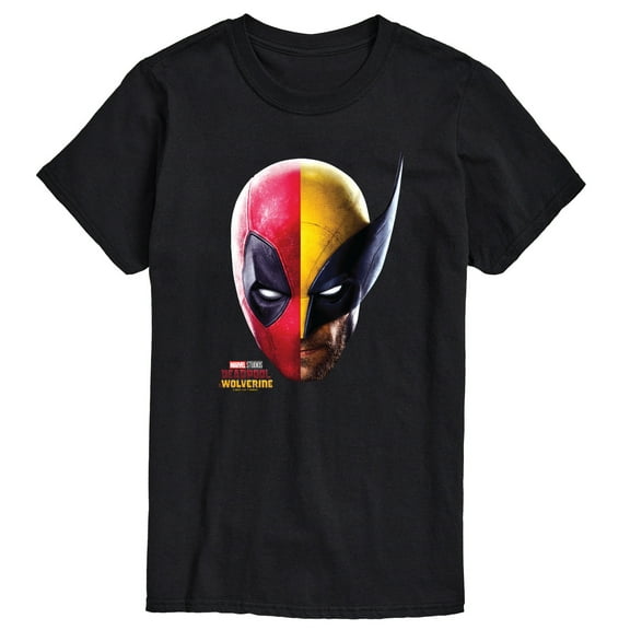Marvel Deadpool & Wolverine - Wolverine Split Space - Men's Short Sleeve Graphic T-Shirt