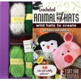 thumbnail image 4 of SpiceBox Adult Art Craft & Hobby Kits Gift Set Crochet Animal Hats, 4 of 6