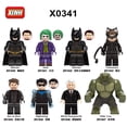 thumbnail image 4 of Superman Negro Adam Batman Liga De La Justicia Serie Aquaman Minifiguras Bloques De Construcción Juguetes Figuras, 4 of 4