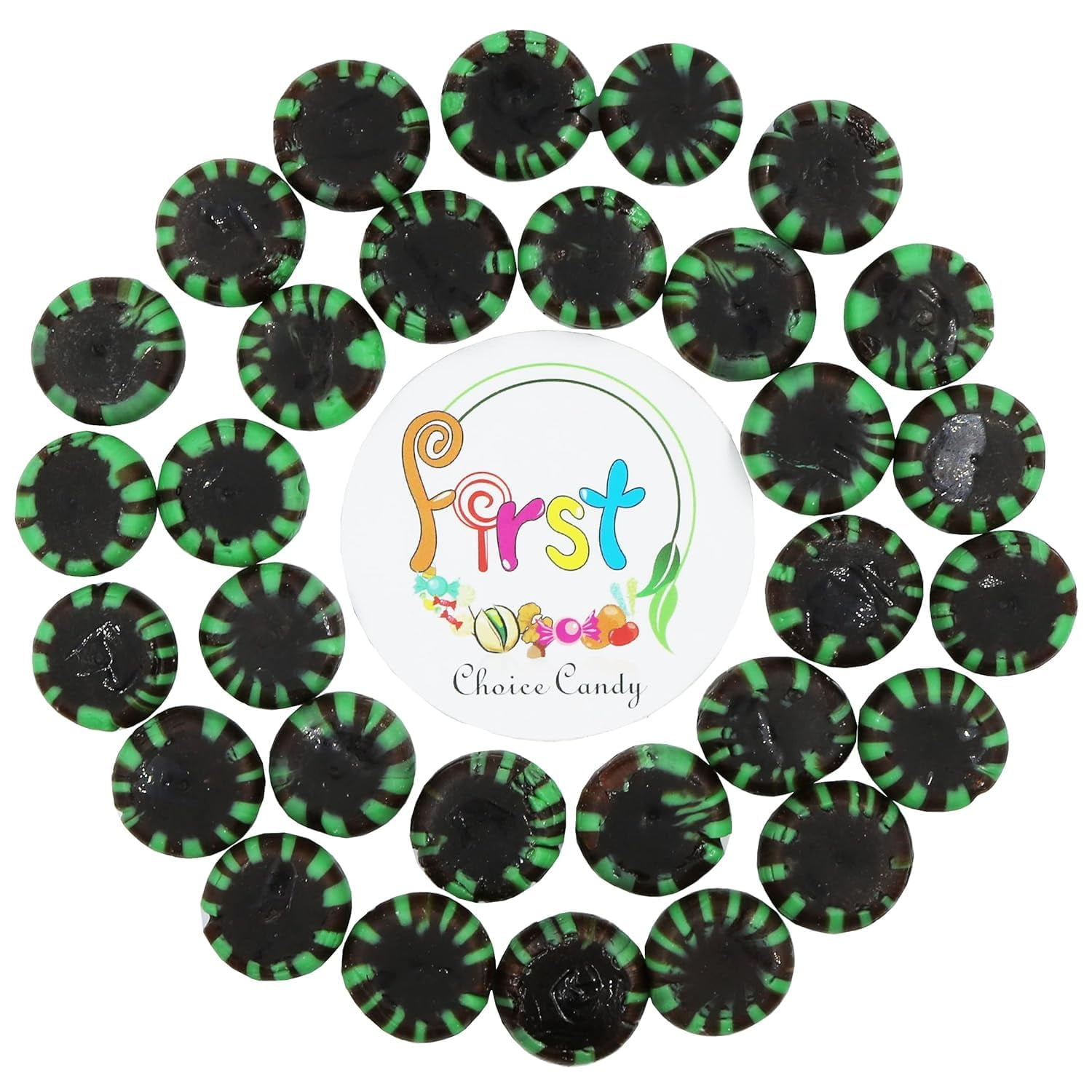 FirstChoiceCandy Starlight Mint Hard Candy Disc ( Chocolate - 5 Pound )
