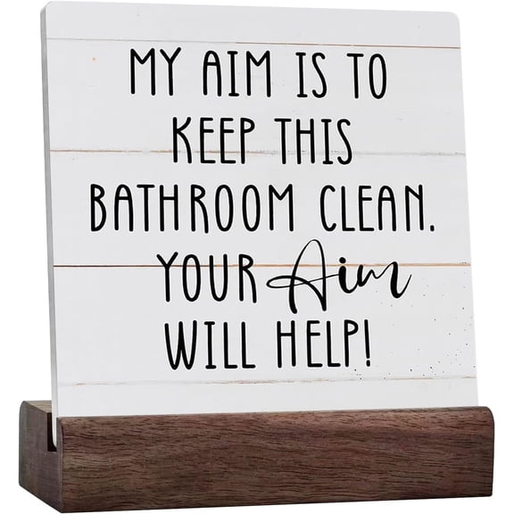 Inspirational Quote Rustic Ceramic Sign,Family Room Decor Farmhouse Home Decor,Ceramic Table Plaque Desk Decor, Shelf Table Decoration For Kitchen Bathroom Dining Room Bedroom,Live Laugh Fabt