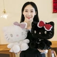 thumbnail image 5 of 60cm Cute Sanrio Hello Kitty Plush Toy Kawaii Angel Demon KT Cat Soft Stuffed Plushies Doll Big Size Pillow Girls Birthday Gift, 5 of 5