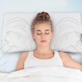 thumbnail image 2 of Orthopedic Memory Pillow Neck Pain Neck Care Cervical Spine Pillowcase, 2 of 5