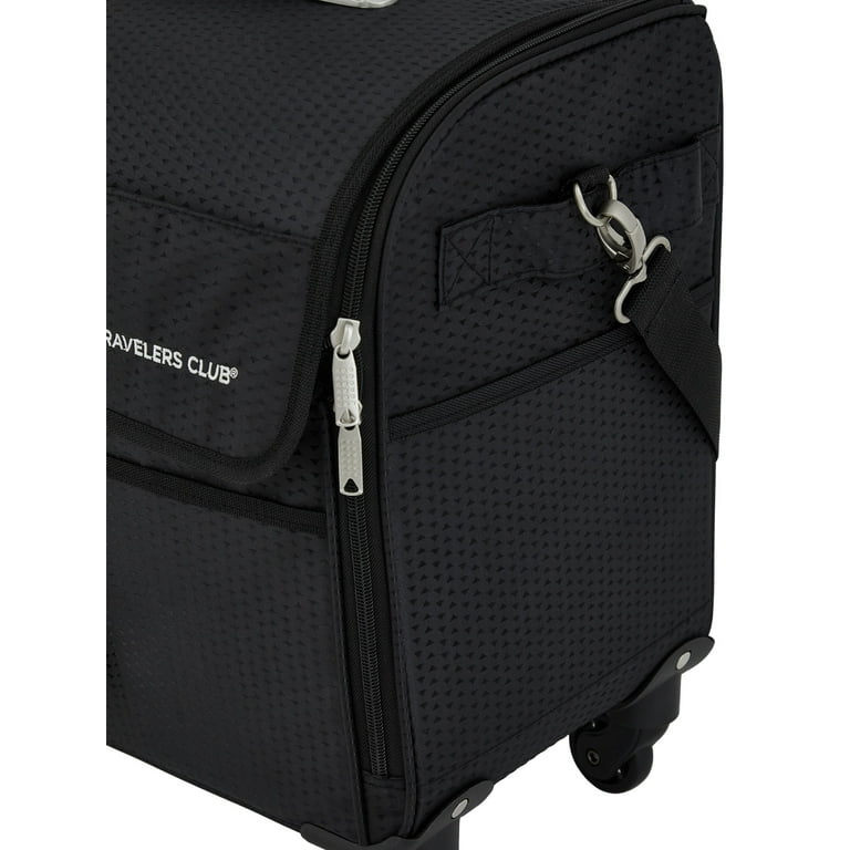 Travelers Club 17-inch Travel 4-Wheel Rolling Sewing Machine Bag