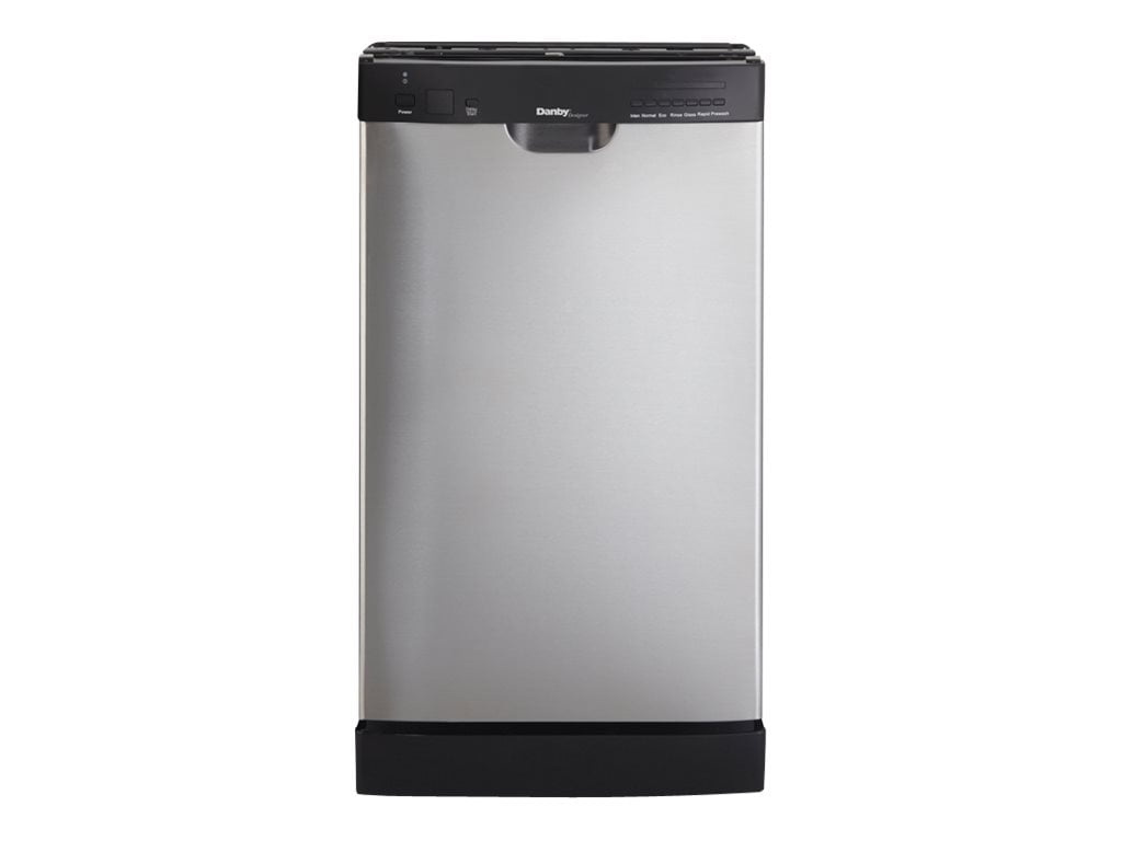18 black stainless steel dishwasher