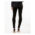 thumbnail image 2 of I.N.C Womens Velvet Casual Leggings, Black, 4, 2 of 4