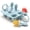 Blue, variant on SUSWIM Silicone Baby Popsicle Molds with Sticks, Mini Popsicles Molds for Babies Breastmilk Popsicle Molds for Teething Relief, Frozen Treats Maker Popsicle Maker Ice Pop Mold for Toddlers Kids(Blue)