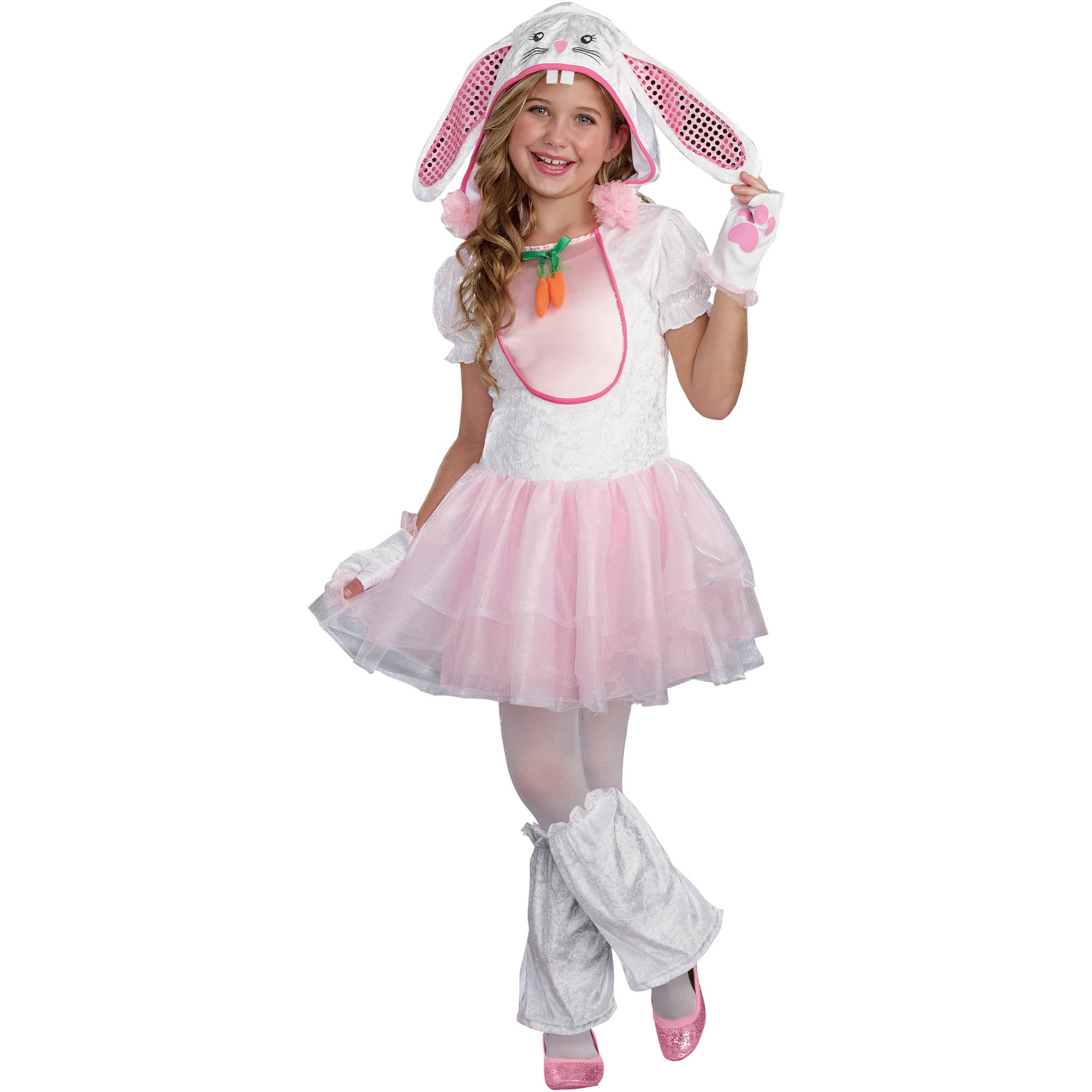Hunny Bunny  Girls Child Halloween  Costume  Medium 
