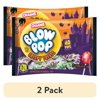 (2 pack) Charms Blow Pop, Halloween, Individually Wrapped, Bubble Filled Gum Lollipops, 22 oz, 40 Piece Bag