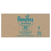Pampers Cruisers 360 Baby Diapers Size 6, 104 Count (Select for More Options)