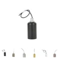thumbnail image 4 of Transemion 1pcs E27 E14 Ceramic Screw Base Round LED Light Bulb Lamp Socket Holder Adapter No.01 1Set, 4 of 6