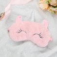 thumbnail image 1 of Cute Plush Unicorn Sleeping Eye Mask Plush Eye Patch Shading Eye Mask Comfortable Eye Protection for Travel Sleeping Light Blocking, 1 of 4
