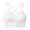 White, variant on TSADFHJI Women's Sports Plus Size Thin and Shockproof Running Yoga Tank Top Back Gathering Bra Bras for Women Two Piece Women Bras Plus Womens Bras Crotchless White L