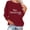 Wine, variant on Spring Pohista Autumn Clothing Sweatshirt for Women Crewneck Womens Shirts Trendy 2026 Womens Shirts Long Sleeve Tops Womens Blouses My Cart Items Today