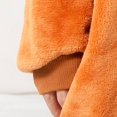 thumbnail image 4 of Jiibva Unisex Adult Hooded Flannel Pajamas Sleepsuit Onesie Sleepwear Nightwear, 4 of 7