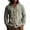 09#Army Green, variant on Mens Cotton Linen Hoodies Long Sleeve Button Down Shirts Casual Hawaiian Beach Yoga Sweatshirts