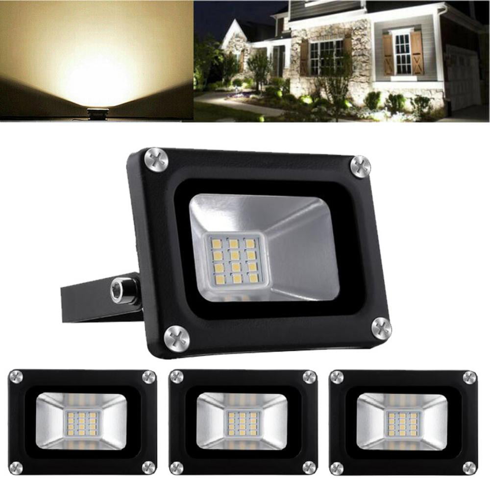 10X 100W LED Floodlight Landscape Outdoor Security Lamp Warm White 110V Viugreum