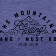 thumbnail image 3 of CafePress - The Mountains Are Calling And I Must Go Women's De - Womens Tri-blend T-Shirt, 3 of 4