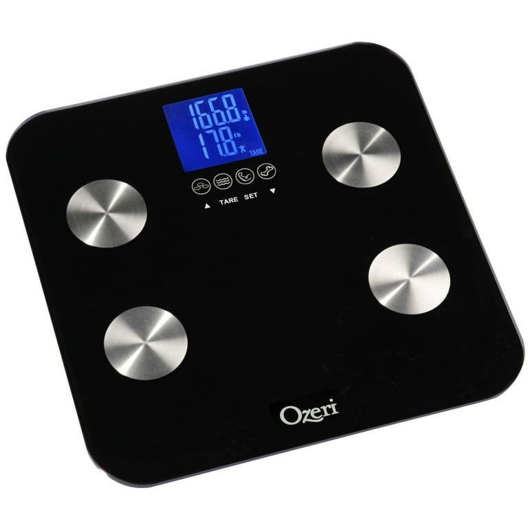 Ozeri WeightMaster II 440 lbs Digital Bath Scale with BMI and