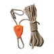 thumbnail image 4 of Suspensión de cuerda de trinquete Suspensión de luz de cultivo Engranajes internos de metal reforzado Seguro 4m caqui Sharpla Cuerda de viento de tienda, 4 of 8