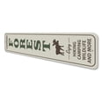 thumbnail image 4 of Forest Vertical Novelty Decor, Metal Wall Sign - 4x18 Inches, 4 of 4
