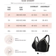 thumbnail image 6 of MANIFIQUE Women's Full Figure Minimizer Bras Comfort Large Busts Wire-Free Non Padded Plus Size Bra, 6 of 6