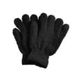 thumbnail image 3 of Men's Women's 2 Pairs Warm Winter Fuzzy Cozy Gloves, 2 Set Black, 3 of 4