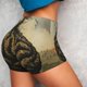 thumbnail image 4 of Fotbe Surreal Brain Tree Shorts Sin Costuras – Shorts Deportivos de Cintura Alta para Mujer, Elásticos para Gimnasio, Yoga, Running o Ciclismo-Small, 4 of 8
