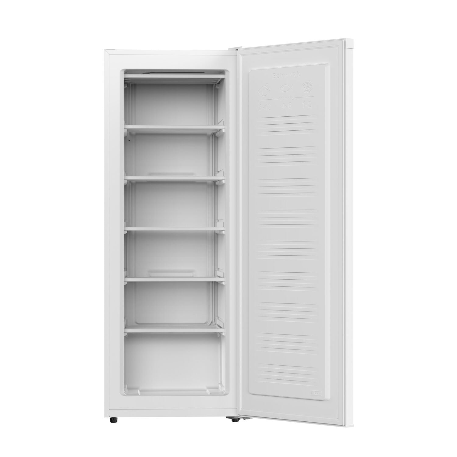 TCL White Single Door Upright Freezer for Kitchens, Dorms & Garages, 5.6 Cu. Ft.