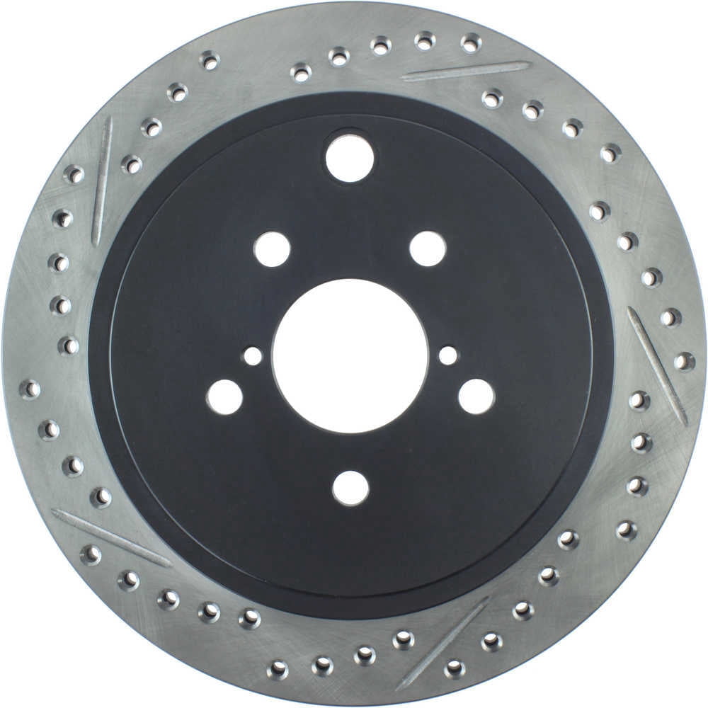 StopTech Slotted & Drilled Sport Brake Rotor Fits select: 2013-2016 TOYOTA SCION FR-S, 2011-2014 SUBARU OUTBACK 3.6R LIMITED